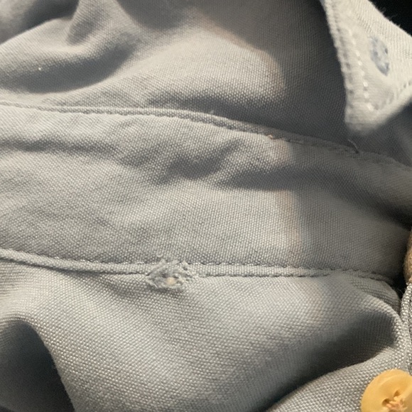 The North Face Men’s Gray Mesh Fishing Shirt Long Sleeves - Picture 12 of 13